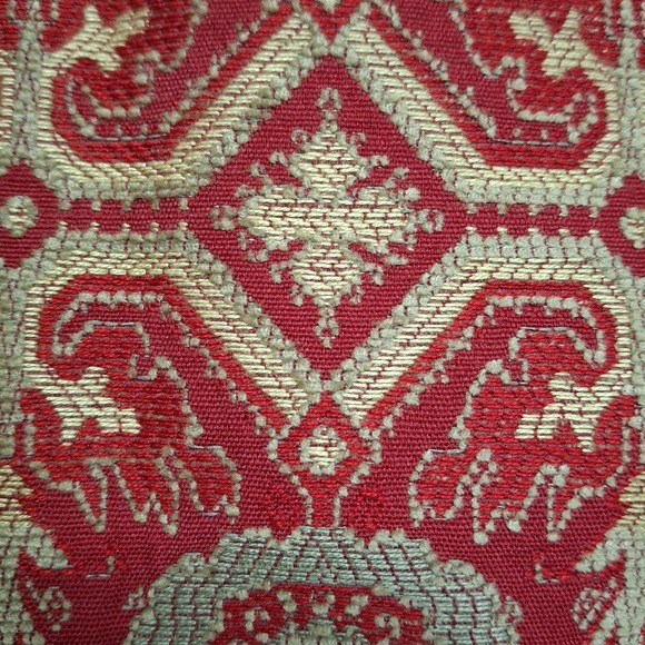 Vintage Cabi Women's Medium Embroidered Vest Red Zip Oriental Red Gold Tapestry - Picture 7 of 9